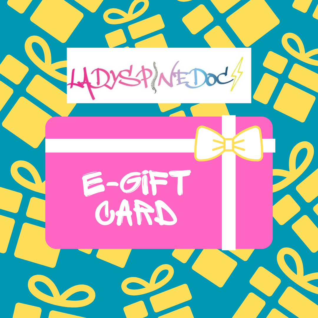Now Available: Ladyspinedoc E-Gift Cards (a.k.a. The Perfect Gift)
