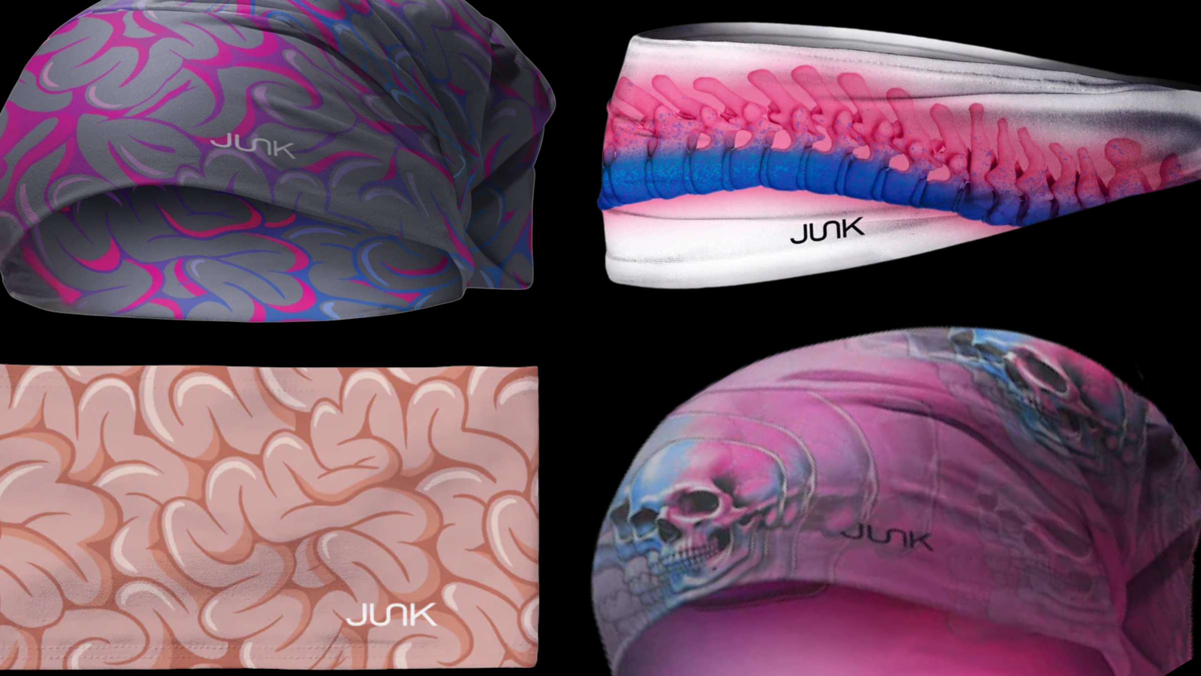 JUNK Brands Collab: Headbands & Scrub Caps