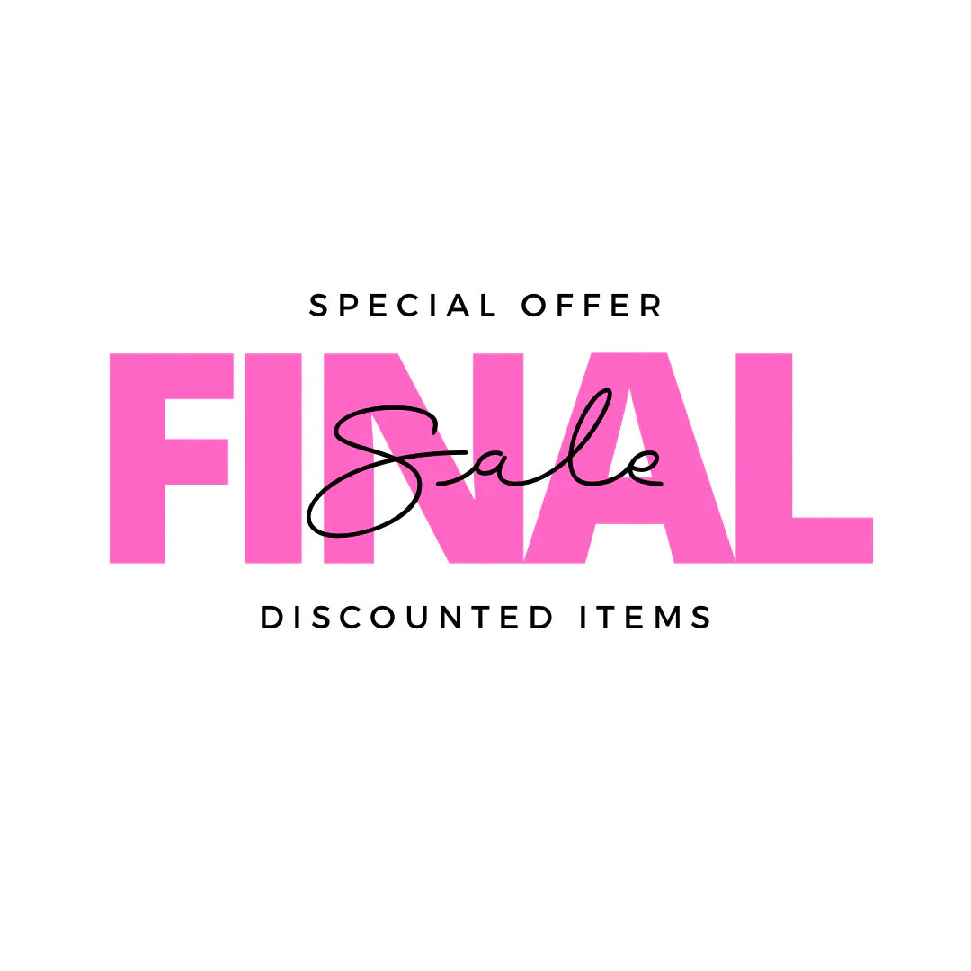 final sale - discounted items