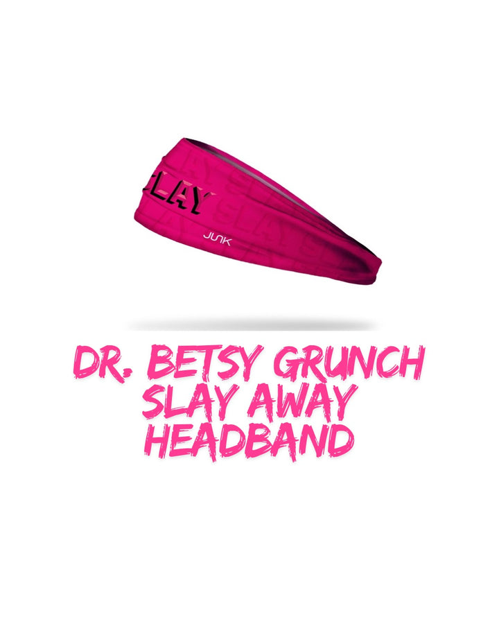 Ladyspinedoc x JUNK Brand pink Slay headband