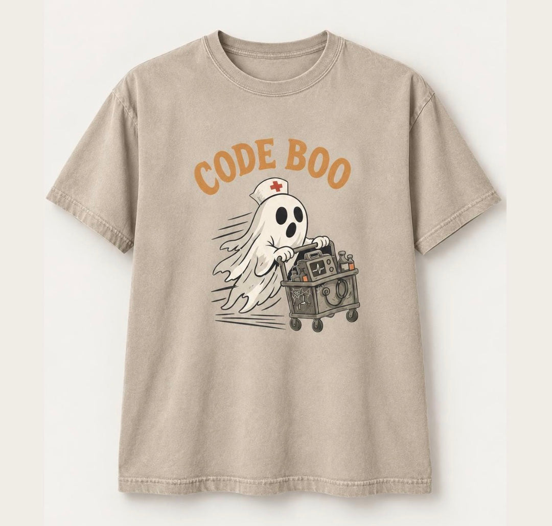 Code Boo Tee – Halloween Shirt for Healthcare Heroes