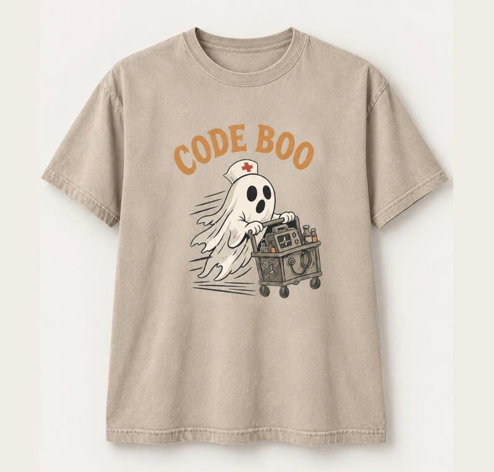 Code Boo Tee – Halloween Shirt for Healthcare Heroes